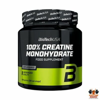 100% CREATINE MONOHYDRATE MICRONISEE 300G BIOTECH USA