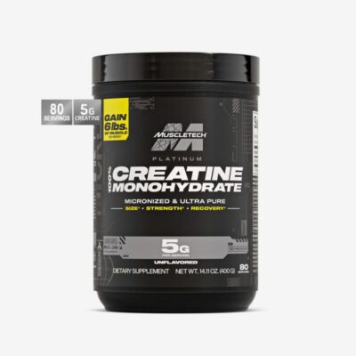 Platinum 100% creatine 400 G – Muscletech